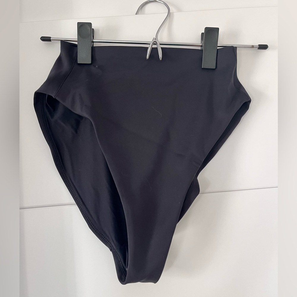Left On Friday new, never been worn high waisted bikini bottoms size small